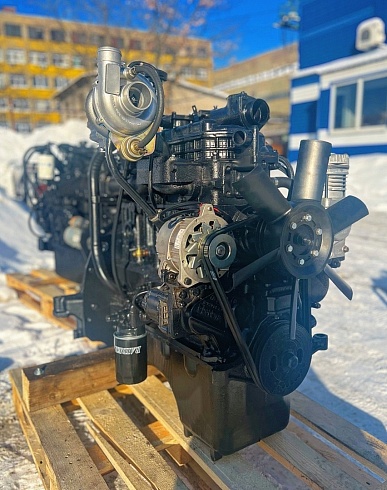  Двигатель Д245.9 ПАЗ, МАЗ, ГАЗ, ЗИЛ, ЛАЗ (136) л.с. без КПП и сцепления