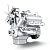 Двигатель ЯМЗ-236Н-3 Трактор,бульдозер,погрузчик, 230 л.с. без КПП и сцепления
