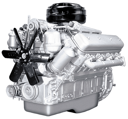 Двигатель ЯМЗ-238М2-5 МАЗ, 240 л.с. без КПП и сцепления 