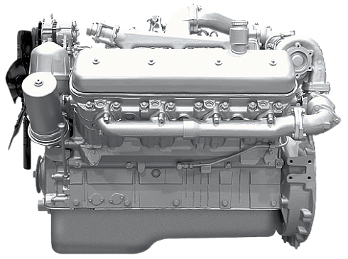 Двигатель ЯМЗ-238Б-5 Самосвал КрАЗ,  300 л.с. без КПП и сцепления 