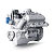 Двигатель ЯМЗ-236Б Дорожно-строительная техника, 250 л.с. без КПП и сцепления