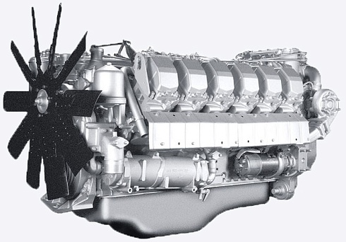 ЯМЗ Э8504.10-02 ЯСУ-500Б2, 500 л.с. без КПП и сцепления