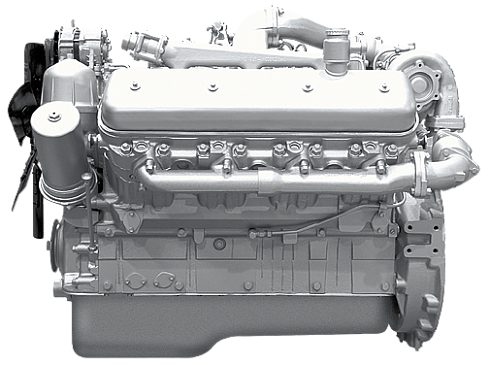 Двигатель ЯМЗ-238Б-3  МоАЗ, 300 л.с. без КПП и сцепления 