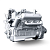 Двигатель ЯМЗ-236М2-28  Экскаватор ЭО, Дорожные катки ДУ, 180 л.с. без КПП с сцеплением 