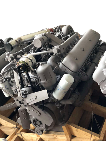 Двигатель ЯМЗ-238ДЕ2 МАЗ, 330 л.с. без КПП и сцепления 