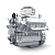 Двигатель ЯМЗ-236М2-7 Электроагрегаты АД60,Судовые дизель-генераторные установки,Экскаватор ЕТ-26, 180 л.с. без КПП и сцепления  