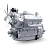 Двигатель ЯМЗ -236ДК-9  Комбайн Енисей, 185 л.с .без КПП, и сцепления 